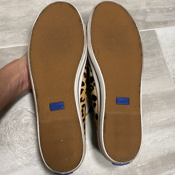 Keds x Kate Spade Kickstart Calf Hair Leopard Sneakers - Picture 5 of 8